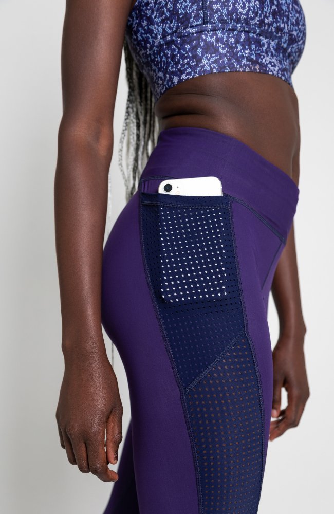 Violet Sculpt High Waisted Running Legging - Lara Fay Activewear